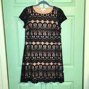 Love Fire Black Dress EUC (Size M) Gorgeous